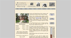 Desktop Screenshot of ferndalehistoricalsociety.org