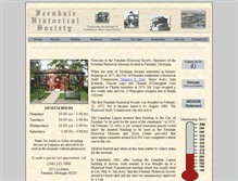 Tablet Screenshot of ferndalehistoricalsociety.org
